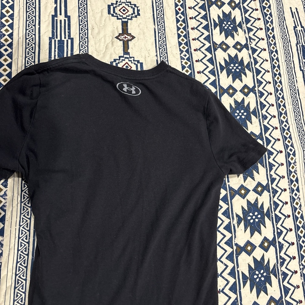 Under Armour Black Crew Neck T-Shirt - Picture 2 of 3